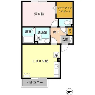 アグリーブル A【2階】の間取り