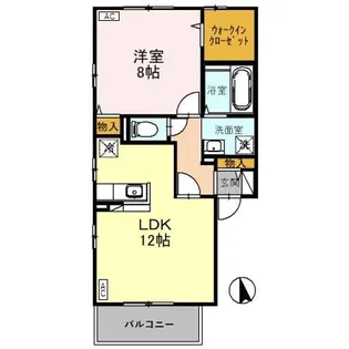 パークコート H【1階】の間取り