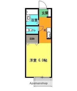 サニーメゾン【1階】の間取り