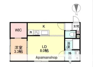 グランスイート森 B棟【1階】の間取り
