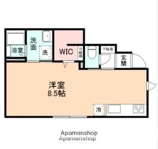 EDGEMOMENT富岡【1階】の間取り