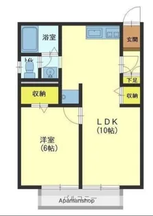 コーポ本郷【2階】の間取り