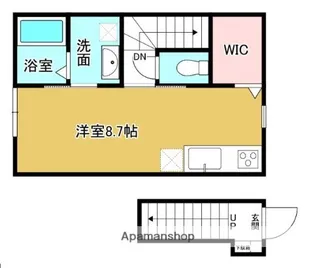 EDGEMOMENT長江【2階】の間取り