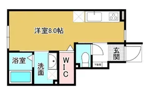 EDGEMOMENT長江【1階】の間取り