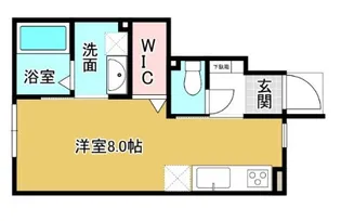 EDGEMOMENT長江【1階】の間取り