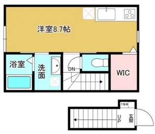 EDGEMOMENT長江【2階】の間取り