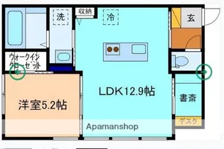 M&Y下冨居【2階】の間取り