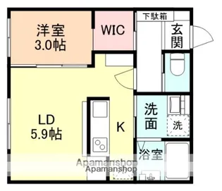 AILE【2階】の間取り