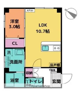 LULU KOSUGI【1階】の間取り