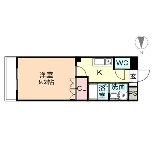 クレシアハウス大泉【1階】の間取り