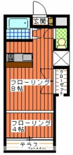 富山県富山市八尾町福島6丁目【マンション】の間取り