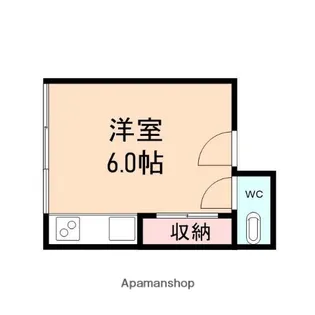 富山県富山市五艘【アパート】の間取り