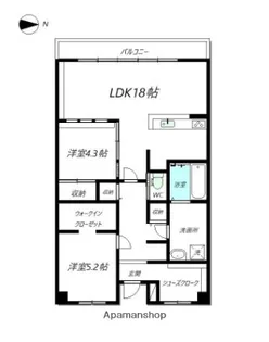 MAC根塚コート【3階】の間取り