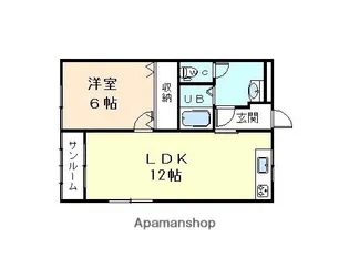 ローレルファースト【2階】の間取り