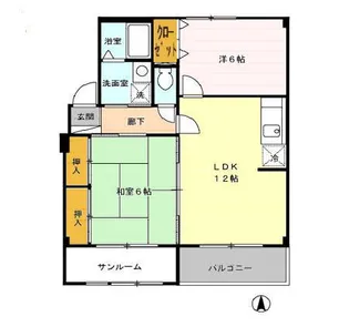 セレーノ【2階】の間取り