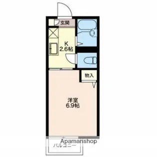 モーンプレイスⅡ【2階】の間取り