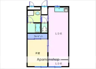 A−LIFE町村【2階】の間取り