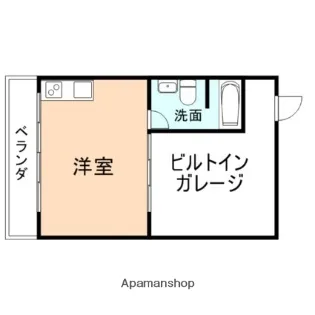 アートヒルズクレハ【1階】の間取り