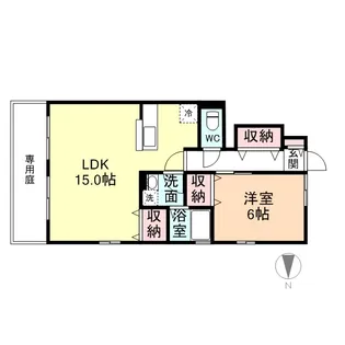 ララ【1階】の間取り