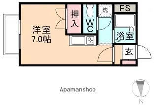 ハイグラン本郷新【1階】の間取り