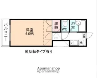 メープル五福【2階】の間取り