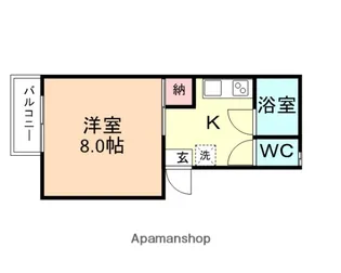 スウィング88【2階】の間取り