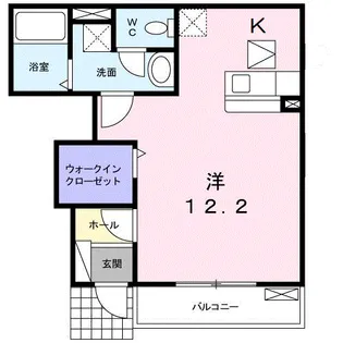 第2 レイク ヴィレッジ【1階】の間取り