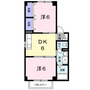 ゴールデンⅠA【2階】の間取り