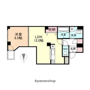 グランドステージ富山【305号室】の間取り