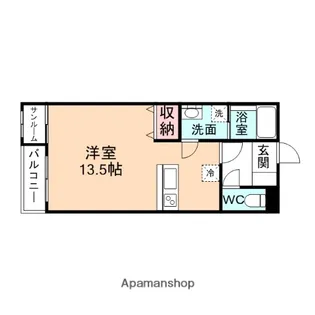 PLAZA新園町【2階】の間取り