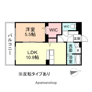 ユーミー下大久保【2階】の間取り