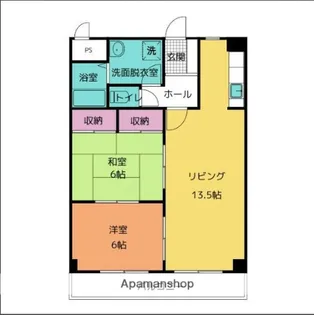 ハイムオーベルジュ【2階】の間取り