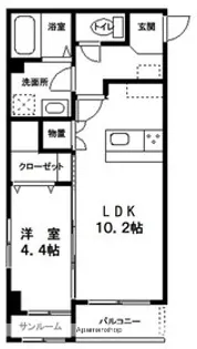 FELIZ向新庄【3階】の間取り