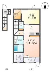 ラ・ステラ【2階】の間取り