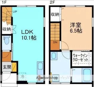 BREED B棟【1階】の間取り