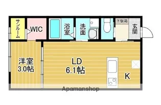 EL VITA鵯島Ⅴ【2階】の間取り