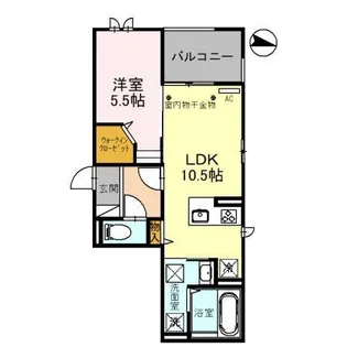 GRAND・LEAD【1階】の間取り