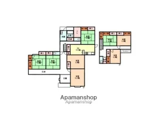 富山県富山市呉羽町【一戸建】の間取り