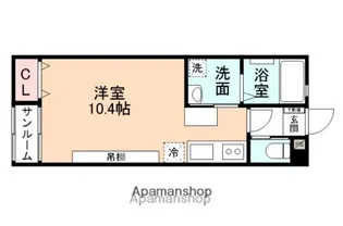 ステイツ寺町【1階】の間取り
