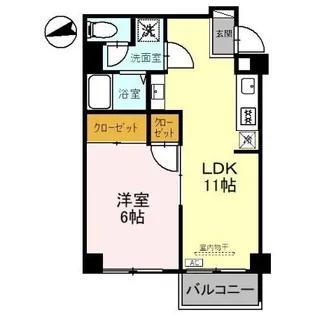 メゾンひまわり【4階】の間取り