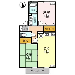 ヴァン プレミール【2階】の間取り