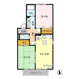 ガーラ A【1階】の間取り