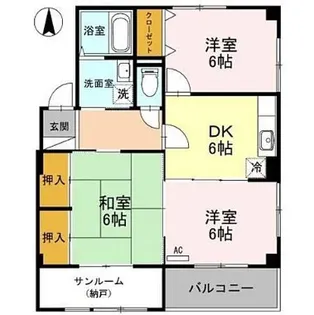 セレーノ【3階】の間取り