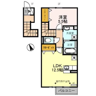 VARIO VITA(ヴァリオ ヴィータ)【2階】の間取り