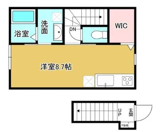 EDGEMOMENT長江【2階】の間取り