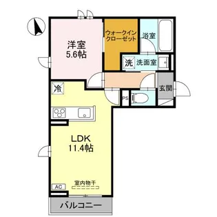 PEARL COURT(パールコート)【2階】の間取り