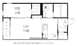 M&Y下冨居【1階】の間取り