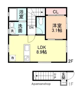 SERRA【2階】の間取り