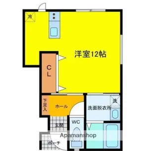 アクア五福6区【1階】の間取り