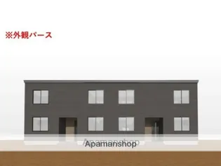 クロスシーズン五福 B棟【1階】の外観